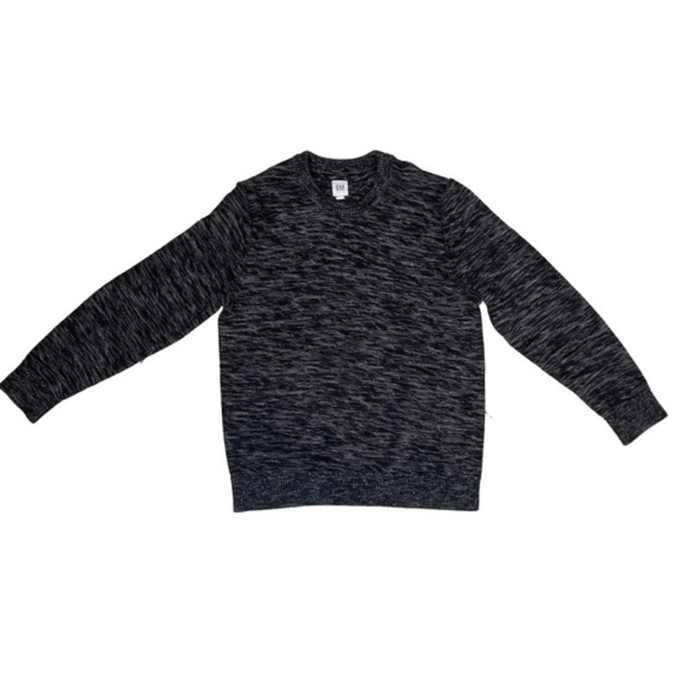 ⭐️ GAP black white and grey crew-neck sweater- size medium